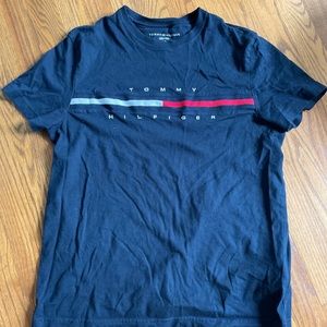 Tommy Hilfiger Navy Logo T-shirt Size S